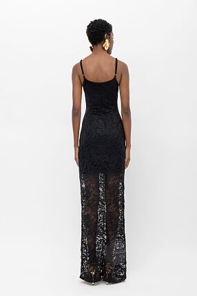 EVINA LONG LACE DRESS