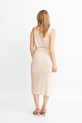 KNIT LINEN PAREO