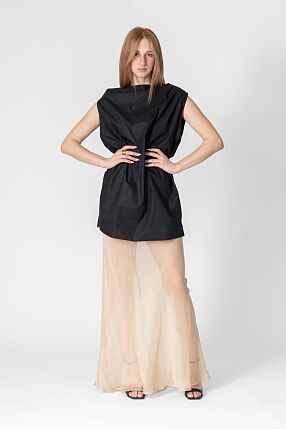 SILK MUSLIN SKIRT
