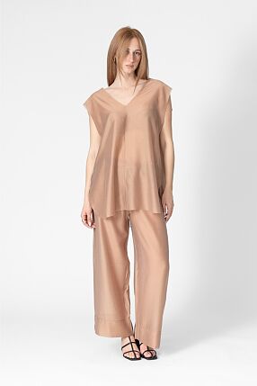 SHEER DRESS TOP