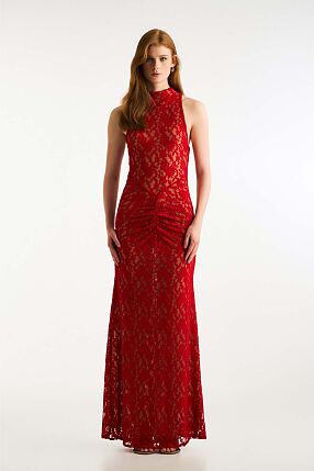 LONG LACE DRESS