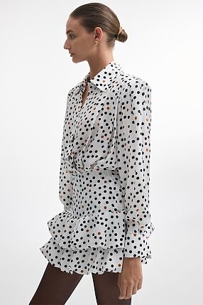 DOT COM MINI SKIRT