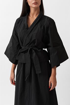 TAFFETA KIMONO