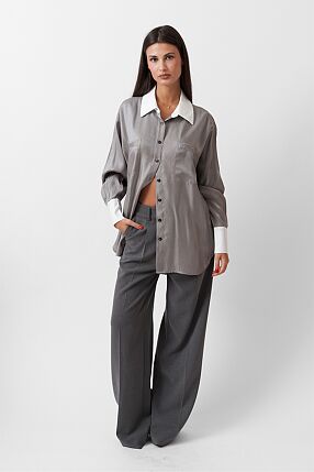 SATIN SHIRT