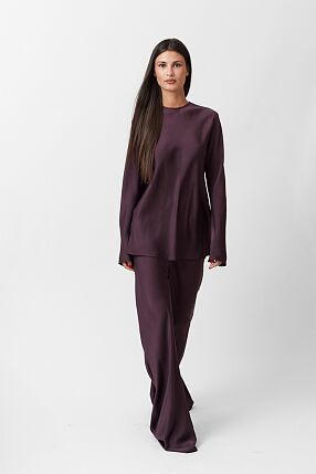 SATIN LONGSLEEVE TOP