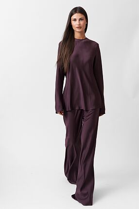 SATIN LONGSLEEVE TOP