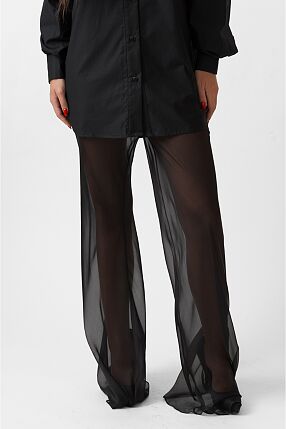 SILK SHEER PANTS