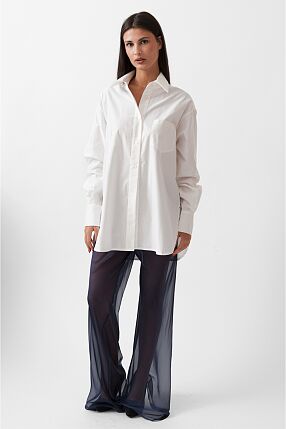 SILK SHEER PANTS