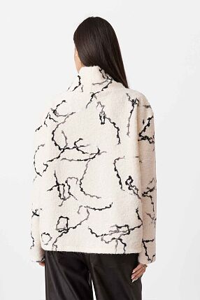 HIGH NECK KNIT TOP