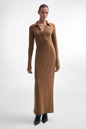 WHITNEY LONGSLEEVE MAXI DRESS
