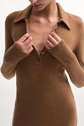 WHITNEY LONGSLEEVE MAXI DRESS