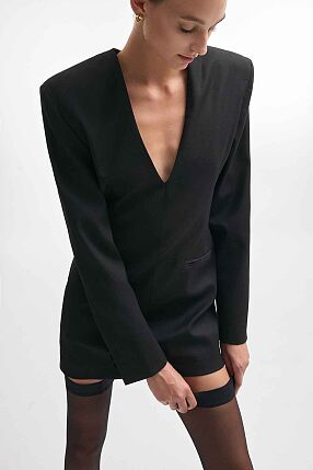 NIGHT SHIFT BLAZER DRESS
