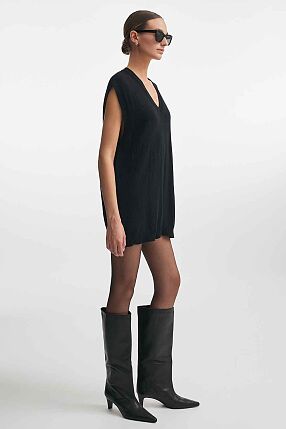 BASICK KNITTED VEST M/W