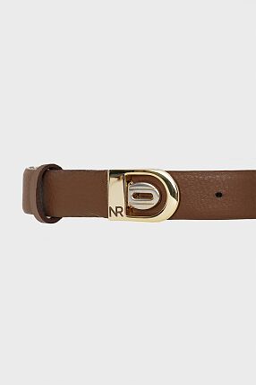 REI LEATHER  BELT DOUBLE SIDED