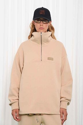 SELFHOOD ZIPPED SWEATER