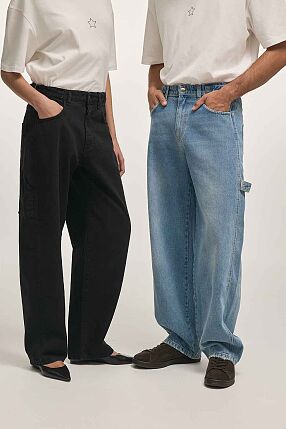 JEANIE DENIM TROUSERS M/W