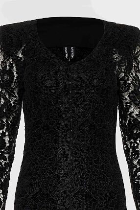 LACER MAXI DRESS