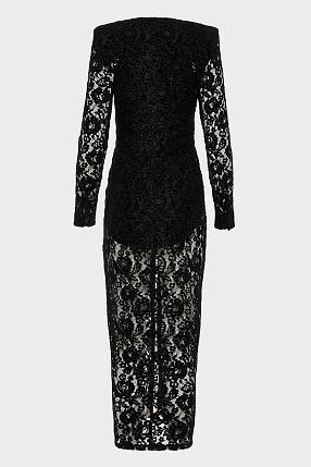 LACER MAXI DRESS