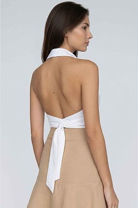 BACKLESS SHIRT TOP