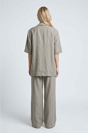 EARTHY SHORTSLEEVE BLAZER