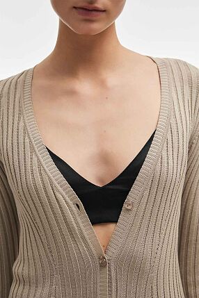FEMME  KNITTED CARDIGAN