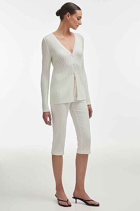 FEMME  KNITTED CARDIGAN