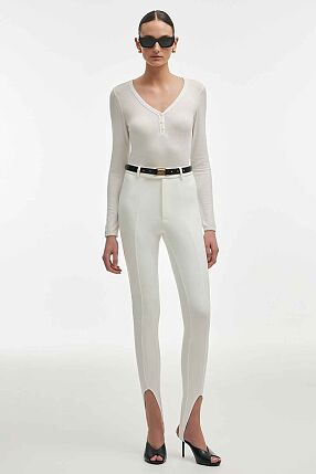 FLEUR LEGGINGS WHITE