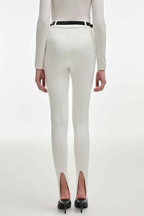 FLEUR LEGGINGS WHITE