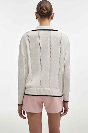 LAUREN KNITTED BLOUSE