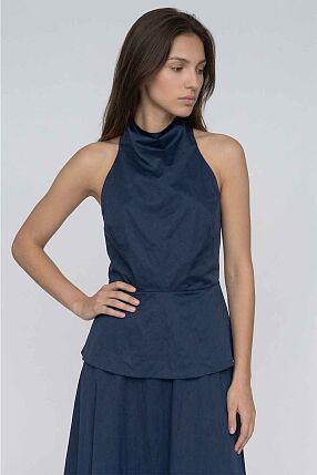 SHAPE HALTER TOP