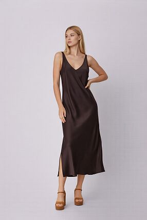 SILKY SLIP DRESS