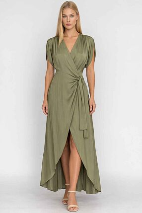WRAPPED DRESS