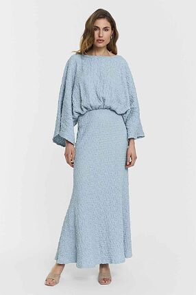 ALESSIA DRESS ILLUSION BLUE