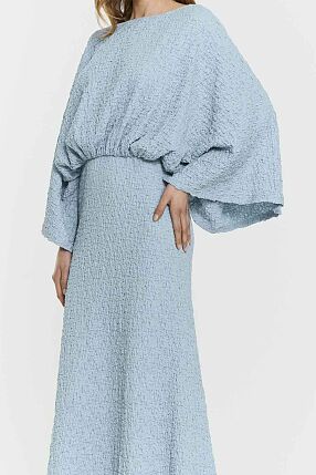 ALESSIA DRESS ILLUSION BLUE