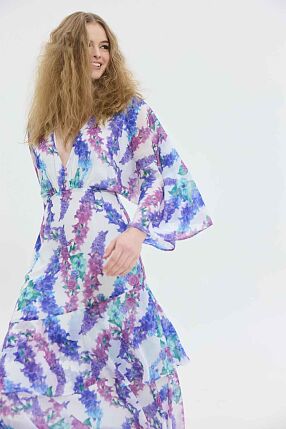 BARI DRESS WHITE