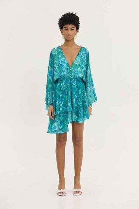CELINE DRESS GREEN