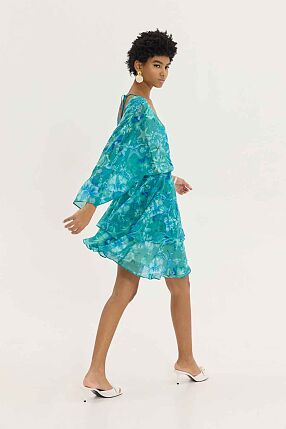 CELINE DRESS GREEN