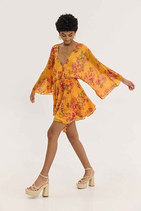 CELINE DRESS ORANGE