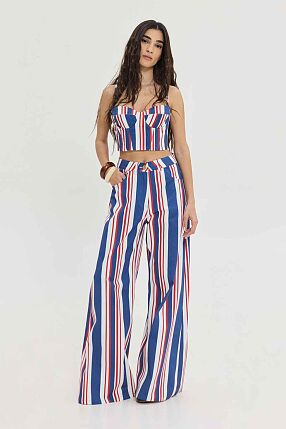 CHARIS TOP NAUTICA STRIPES