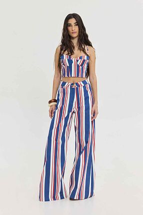CHARIS TOP NAUTICA STRIPES