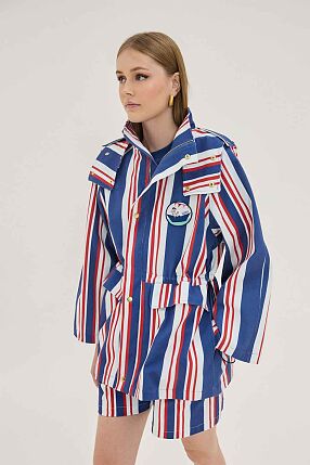 CJ JACKET NAUTICA STRIPES