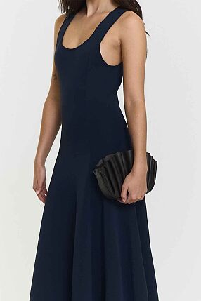 DEFNEN KNITTED DRESS NAVY
