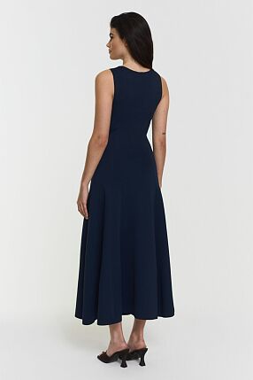 DEFNEN KNITTED DRESS NAVY