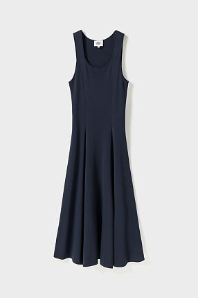 DEFNEN KNITTED DRESS NAVY