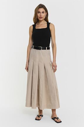 DINE SKIRT BEIGE