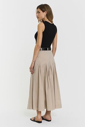 DINE SKIRT BEIGE