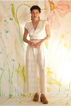 IVORY TROUSERS