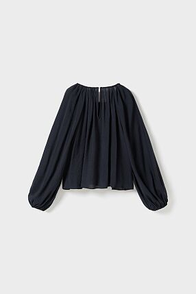 LAVA BLOUSE NAVY
