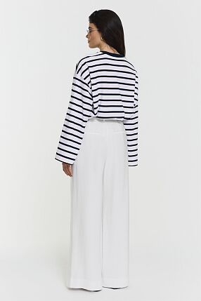LILIA TROUSERS IVORY