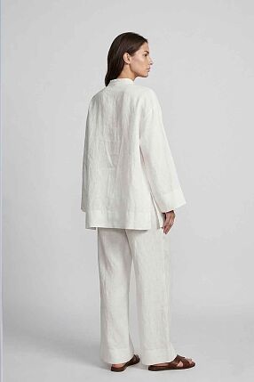 LINEN FLARED PANTS